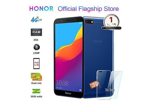 Honor 7S  Bleu au meilleur prix au Maroc