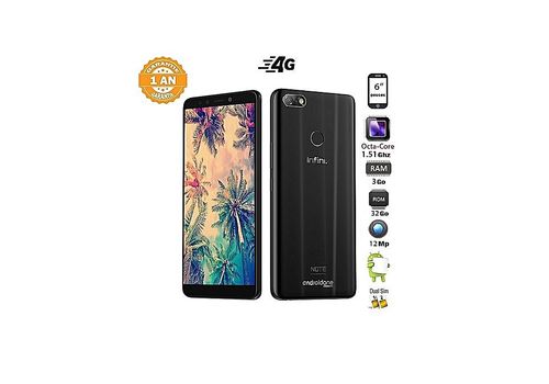 Infinix Note Noir au meilleur prix au Maroc