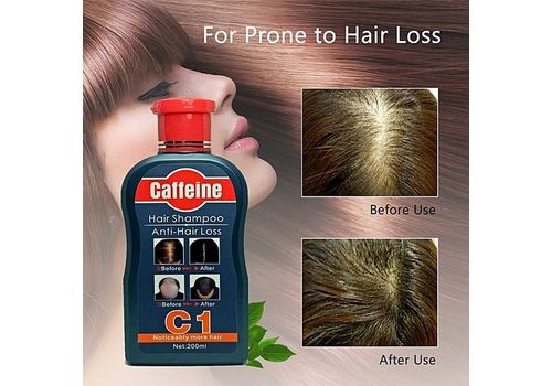 PACK 3 en 1 Shampoing CAFFEINE + C1 Caféine huile ,shampoing et  sérum  anti-chute + Huile de coco raffiné au meilleur prix au Maroc