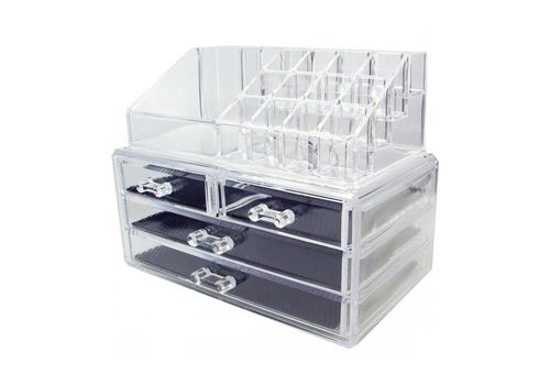 COSMETIC STORAGE BOX 4 TIROIR au meilleur prix au Maroc