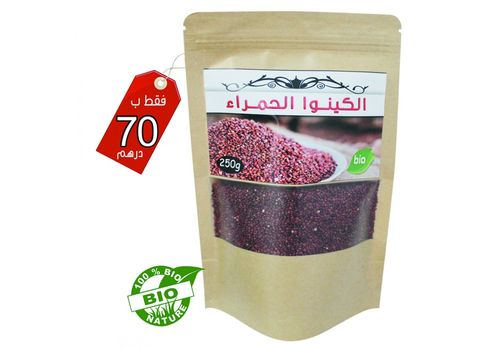 Quinoa Rouge 250 G au meilleur prix au Maroc