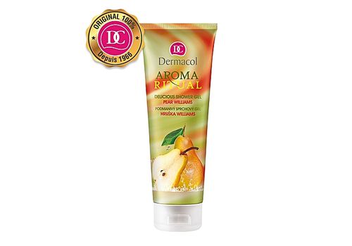 Dermacol Aroma Ritual -Delicious Shower Gel - Pear Williams au meilleur prix au Maroc