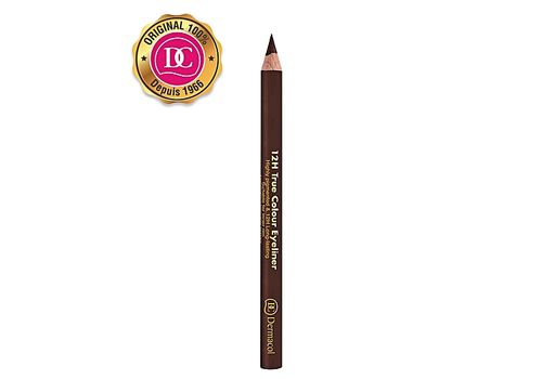 Dermacol 12H True Colour Eyeliner - Marron foncé au meilleur prix au Maroc