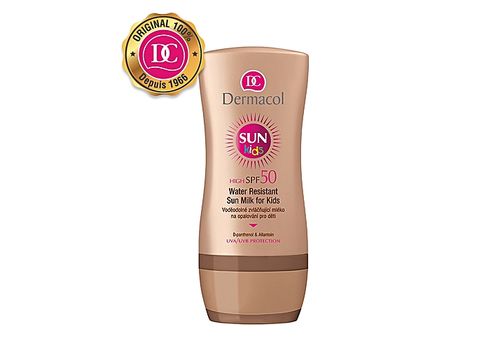 Dermacol Water Resistant Sun Milk For Kids Spf 50 au meilleur prix au Maroc