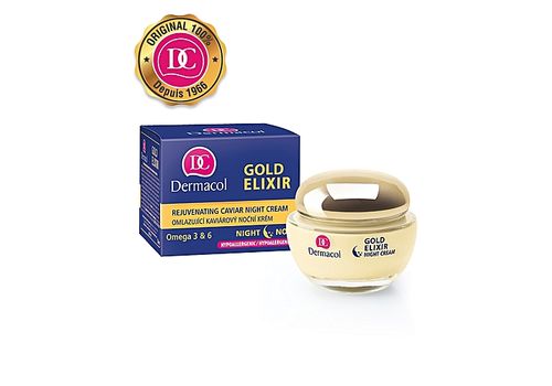 Dermacol Gold Elixir -rejuvenating Caviar Night Cream au meilleur prix au Maroc