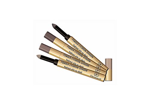 Dermacol Powder eyebrow shadow - Marron foncé au meilleur prix au Maroc