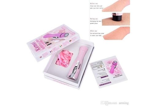 KM-1012 Tondeuse Portable pour femme Mini Épilation Rasoir au meilleur prix au Maroc