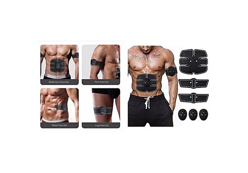 Smart Ceinture musculation electrostimulation EMS pour abdominaux, biceps, triceps, cuisses, dos, epaules... au meilleur prix au Maroc