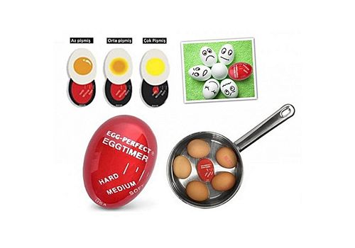 Magique Minuterie pour oeufs changeante de couleur en bouillant Aide a cuire les oeufs parfaitement-EGG TIMER au meilleur prix au Maroc