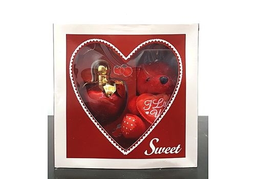 Coffret contient eau de parfum 100ML et peluche nounours au meilleur prix au Maroc