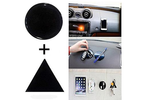 Magic Gel Pads adhesifs tout usage en gel adhesif Reutilisable et lavable, Utilisable partout maison et auto-2 pieces-MZ.LUX au meilleur prix au Maroc