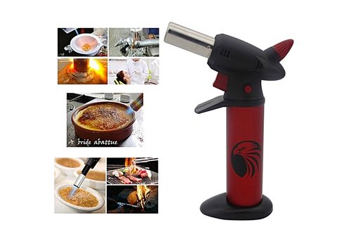 MZ.Lux Haute Prestige Torche rechargeable a gaz multifonction avec verrouillage de securite pour soudage a gaz et utilisation de cuisine au meilleur prix au Maroc