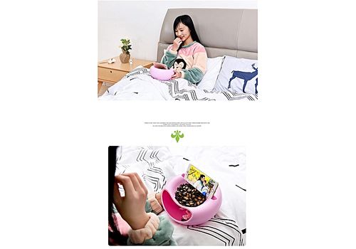 MZ.Lux Bol melon de rangement multifonctionnel avec emplacement pour telephone - Rose au meilleur prix au Maroc