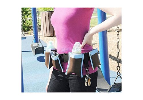 MZ.Lux Sac a langer Multifonction - Ceinture reglable a 4 poches au meilleur prix au Maroc