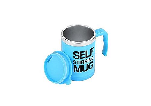 MZ.Lux Mug melange automatique inoxydable pour cafe et the avec couvercle- 400ml au meilleur prix au Maroc