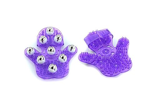 Gant de massage Masseurs a main avec 9 roulettes a rotation de 360¡ au meilleur prix au Maroc