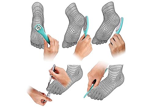 Outils de Pedicure Professional 8 en 1 multifonctionnel au meilleur prix au Maroc