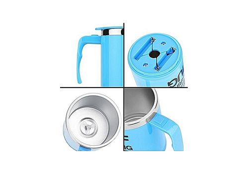 MZ.Lux Mug melange automatique inoxydable pour cafe et the avec couvercle- 400ml au meilleur prix au Maroc