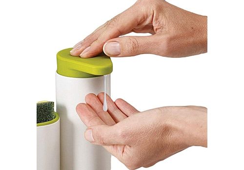 Ensemble de rangement d'evier - Boite de rangement brosse et distributeur savon -gain de place au meilleur prix au Maroc