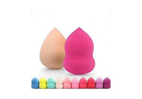 12 Pinceaux + 1 Eponge pour l'application de fonds MZ.LUX au meilleur prix au Maroc