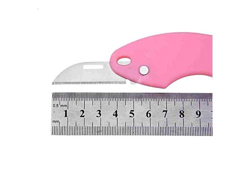 MZ.Lux Couteau et eplucheur De Nettoyage 2 en 1- Eplucheur Grattage des Ecailles de Poisson - Rose au meilleur prix au Maroc