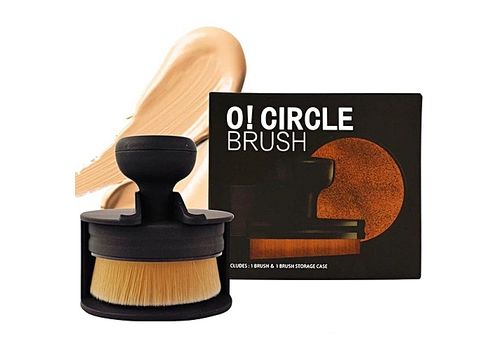Cercle Brush-Brosse de Maquillage Micro Fine a 35 d'Angle avec Support au meilleur prix au Maroc