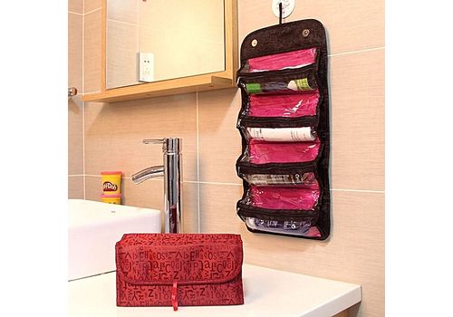 MZ.Lux Pack Cintre Multifonctionnel Pliable pour Foulards & Cravates+Sac ROLL-N-GO pour stocker produits cosmetiques et bijoux au meilleur prix au Maroc