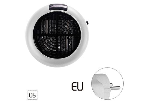 Mini chauffage electrique Puissant 900Watt- thermostat reglable ventilateur a air chaud avec afficheur numerique au meilleur prix au Maroc