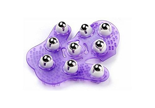 Gant de massage Masseurs a main avec 9 roulettes a rotation de 360¡ au meilleur prix au Maroc