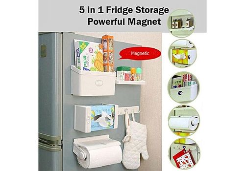 Ensemble de rangement 5-en-1 multifonction magnetique offre la commodite a vos tAches quotidiennes au meilleur prix au Maroc