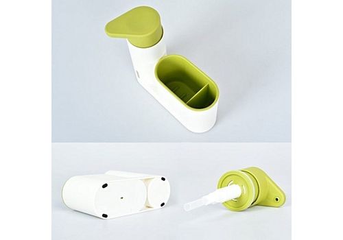 Ensemble de rangement d'evier - Boite de rangement brosse et distributeur savon -gain de place au meilleur prix au Maroc