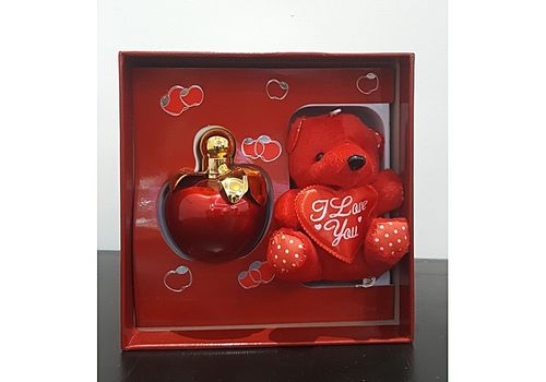 Coffret contient eau de parfum 100ML et peluche nounours au meilleur prix au Maroc