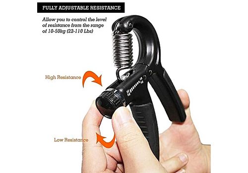Musculation Main Hand Grip Exercice Portable Fitness Grip 10-50 Kg au meilleur prix au Maroc