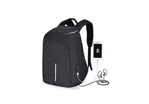 Sac a dos antivol pour Ordinateur Portable tablette et autres avec chargeur USB integre -MZ.LUX au meilleur prix au Maroc