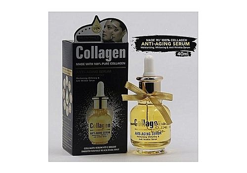 Fruit of the Wokali Collagen Serum pour visage Hydratant Blanchissant Anti-acne Anti-Age Anti-Rides - 40ml au meilleur prix au Maroc