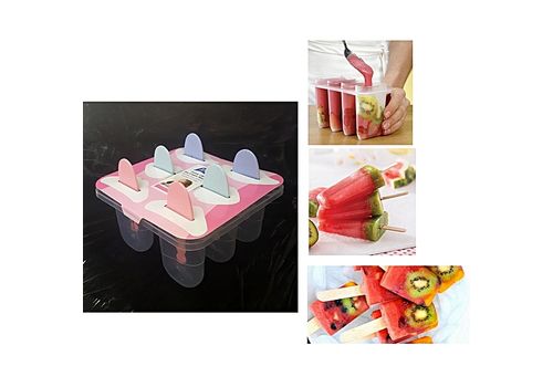 TITIZ 6 moules popsicle pour faire de la glace au meilleur prix au Maroc