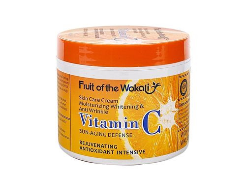 Wokali Fruit de la creme Vitamine C anti-oxydante rajeunissante pour la peau defense contre le soleil - 115g au meilleur prix au Maroc