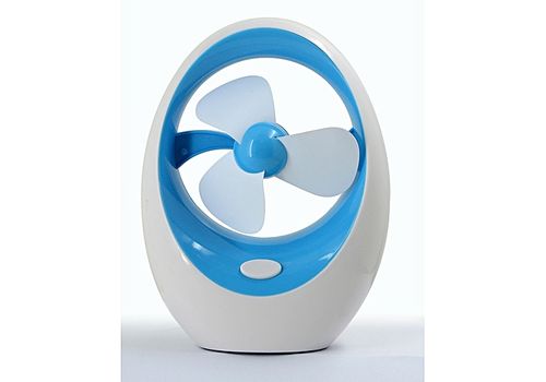 MZ.Lux Mini Ventilateur Mango alimente en USB ou piles - Bleu au meilleur prix au Maroc