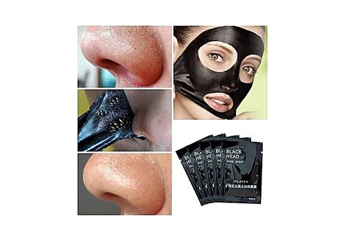 MZ.Lux Pack 12 Pinceaux + 1 Eponge pour l'application de fonds + 2 Sachet masque Noir carbone contre l'acne et les points noirs au meilleur prix au Maroc