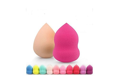 MZ.Lux Pack 12 Pinceaux + Eponge pour l'application de fonds au meilleur prix au Maroc