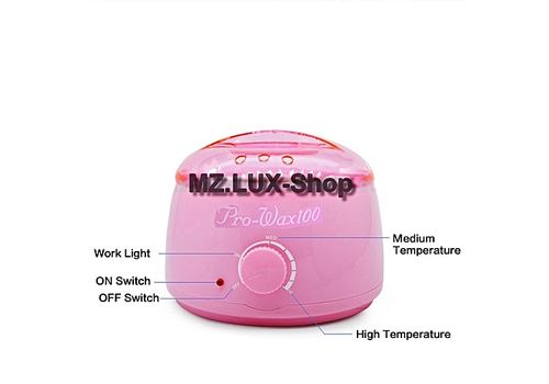 PRO-WAX 100 Machine Professionnel Chauffe-Cire pour Epilateur Mini SPA 800 ml -Pro-Wax100-Rose au meilleur prix au Maroc