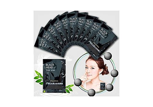 MZ.Lux Pack 12 Pinceaux + 1 Eponge pour l'application de fonds + 2 Sachet masque Noir carbone contre l'acne et les points noirs au meilleur prix au Maroc