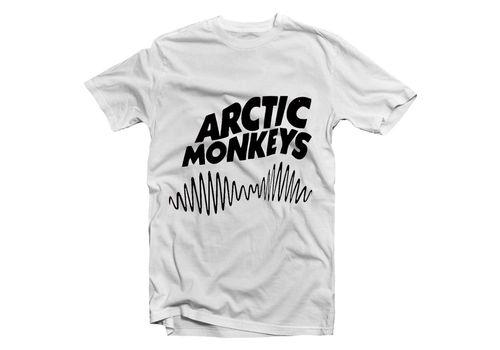 T-SHIRT ARCTIC MONKEYS BLANC au meilleur prix au Maroc