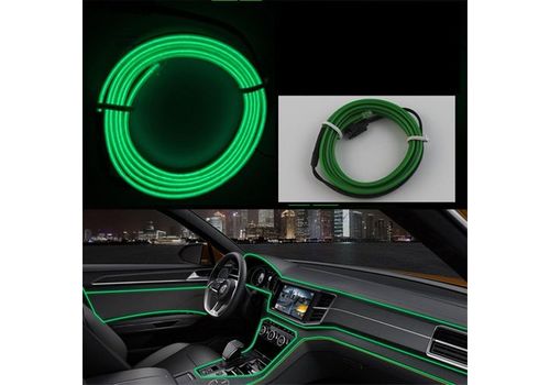 Fil Néon lumineux vert au meilleur prix au Maroc