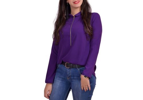 Chic Chemise Femme -Violet au meilleur prix au Maroc