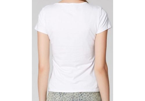 New t shirt blanc imp JOOM chic femme au meilleur prix au Maroc