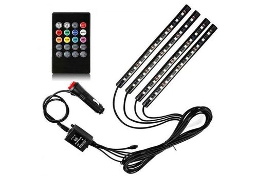 musique étanche led lumières pour voitures Flexible Bande Auto Musique Décoratif au meilleur prix au Maroc