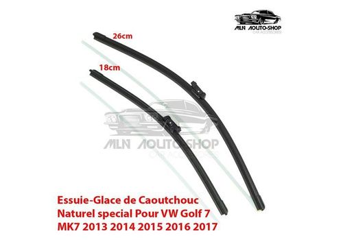 Essuie-Glace de Caoutchouc Naturel special Pour seat leon VW Golf 7 MK7 2013 2014 2015 2016 2017 au meilleur prix au Maroc