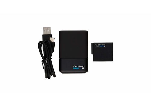 DOUBLE BATTERY CHARGER AND BATTERY FOR HERO 5 BLACK au meilleur prix au Maroc