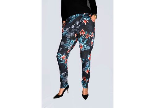 Pantalon - imprime fleur. au meilleur prix au Maroc